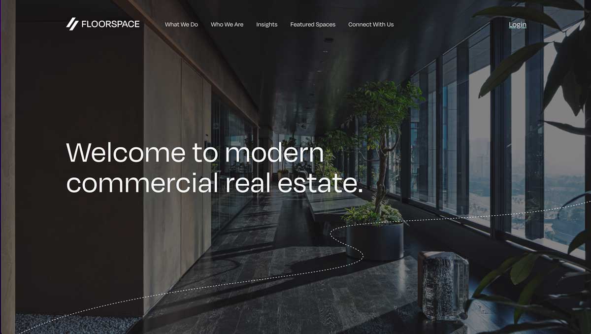 Floorspace website homepage
